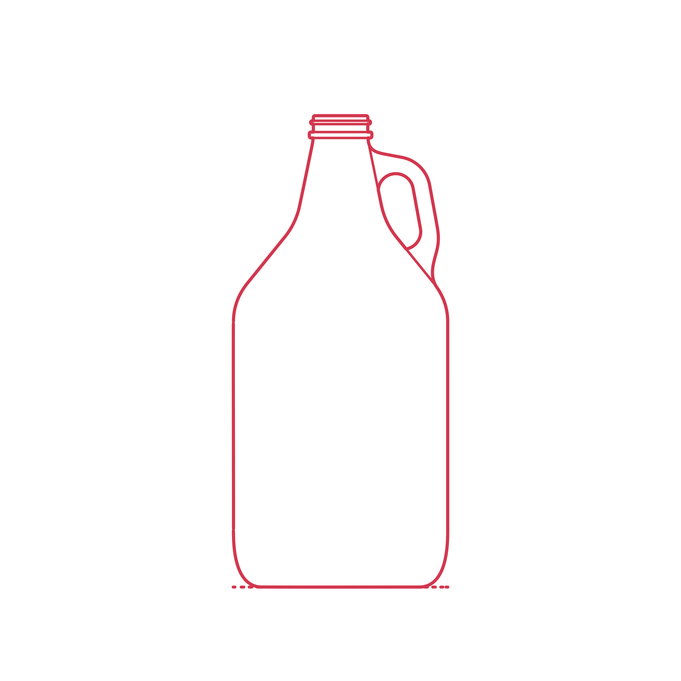 Objects Beverage Containers Beer Bottle 64Oz Growler Craft Design Svg File Free Vectors